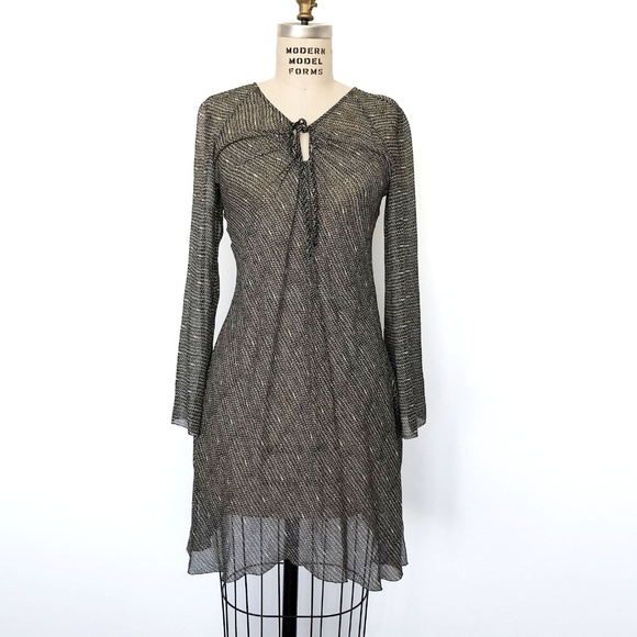 MAX STUDIO - Printed Bias Cut Tunic Top - Picture 3 of 6